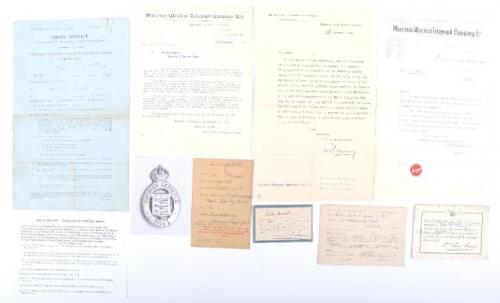 World War One Exemption Certificate,