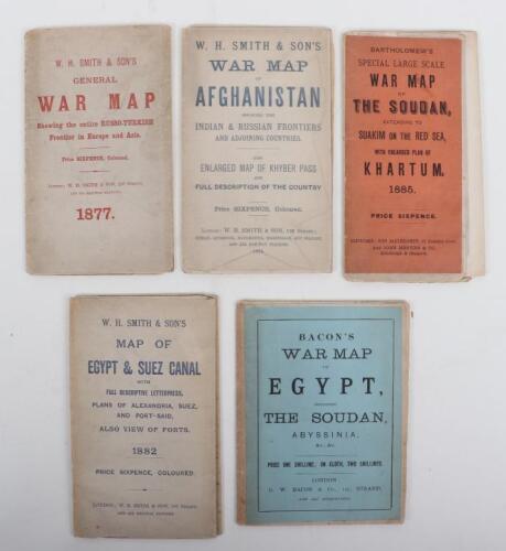 Collection of 19th Century Military Maps