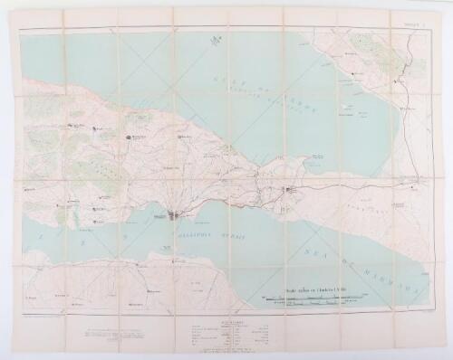 Interesting Contemporary Map of Gallipoli