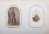 Imperial German Album of Carte de Visite Style Photographs c. 1863 - 6