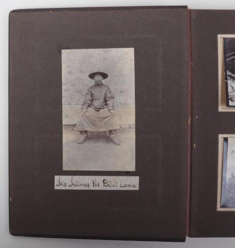 Fascinating and Important Mainly Tibetan Photograph Album, Early 20th Century c.1910