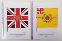 David J Hunter Regimental Colours of The 1st Battalion The 15th (York East Riding) Regiment of Foot later the East Yorkshire Regiment