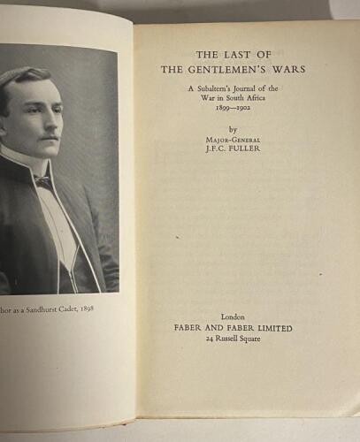 The Last of the Gentleman's Wars, J.F.C. Fuller