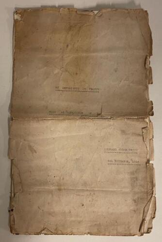 Great War 7th Battalion Suffolk Regiment Diary