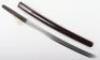 The Blade of a Japanese Sword Wakizashi - 10
