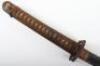 Japanese WW2 Army Officers Sword Katana - 3