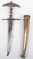 Good Indian Dagger Jamdah Katari from the Hindu Kush, Early 19th Century