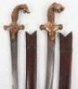 2x Similar Indian Swords Tulwar - 2