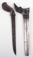 Scarce Sumatran Dagger Tumbok Lada, 19th Century or Earlier