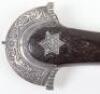 Moroccan Silver Mounted Dagger Jambya c.1900 - 14