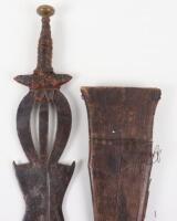 African Ngbandi Tribe Sword