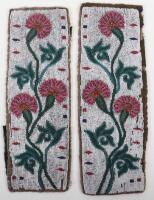 Fine Pair of 19th Century American Plains Indian Beadwork Panels
