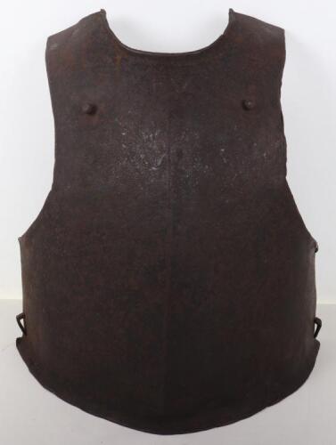 A Good Heavy 17th Century Cavalry Troopers Breastplate