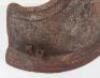 Heavy English Civil War Period Cavalry Troopers Backplate - 5