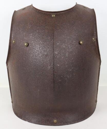 Heavy French or Belgian Cavalry Troopers Breastplate