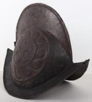 Good 17th Century German Comb Morion for a City or Town Guard