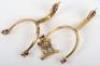 Fine Pair of 18th&nbsp;or 19th&nbsp;Century Ormolu Dress Spurs of Conventional 17th&nbsp;Century English Design - 5