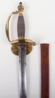 Scarce Named 1796 Pattern Infantry Officers Sword of Lieutenant Peter Atkinson, Ouze and Derwent Infantry (Volunteers) East Riding Yorkshire