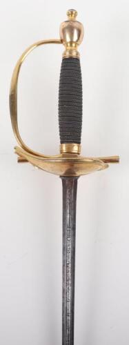Unusual 1796 Pattern Heavy Cavalry Officers Dress Sword