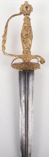 Fine European Rococo Smallsword,&nbsp;Mid-18th Century