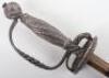 Fine French Silver Hilt Smallsword, Hallmarked for Paris 1753 - 4