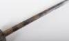 Fine French Silver Hilt Smallsword, Hallmarked for Paris 1753 - 9