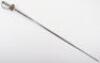 Fine French Silver Hilt Smallsword, Hallmarked for Paris 1753 - 15