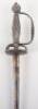 Fine French Silver Hilt Smallsword, Hallmarked for Paris 1753 - 17