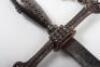 Highly Unusual Cut and Polished Steel Cruciform Hilt Secret Society Smallsword c.1845-1849 - 4