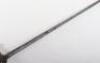 Highly Unusual Cut and Polished Steel Cruciform Hilt Secret Society Smallsword c.1845-1849 - 7