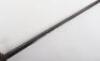 Highly Unusual Cut and Polished Steel Cruciform Hilt Secret Society Smallsword c.1845-1849 - 8