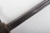 Highly Unusual Cut and Polished Steel Cruciform Hilt Secret Society Smallsword c.1845-1849 - 10