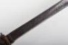Highly Unusual Cut and Polished Steel Cruciform Hilt Secret Society Smallsword c.1845-1849 - 11