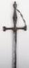 Highly Unusual Cut and Polished Steel Cruciform Hilt Secret Society Smallsword c.1845-1849 - 14