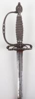 Good English Silver Hilt Smallsword c.1770