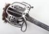 Good&nbsp;Scarce&nbsp;Victorian 1828 Pattern Officers Silver Plated Broadsword of the Cameronians (Scottish Rifles) - 5