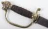 Unusual English Fighting Hanger c.1730 - 4