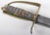 Unusual Heavy English Fighting Hanger c.1770 - 6