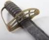 Unusual Heavy English Fighting Hanger c.1770 - 7