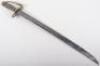 Unusual Heavy English Fighting Hanger c.1770 - 9