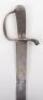Large and Heavy German Hunting Hanger Dated 1746 with Silver Mounts