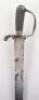 Large and Heavy German Hunting Hanger Dated 1746 with Silver Mounts - 2