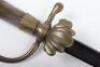 English Brass Mounted Hunting Sword c.1720 - 4