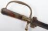 English Brass Mounted Hunting Sword c.1720 - 6