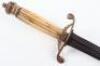 ^ Georgian Royal Navy Officers Five Ball Dirk Circa 1780 - 6