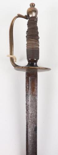 British 1796 Infantry Officers Sword