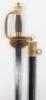 British 1796 Infantry Officers Sword