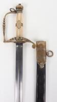 Well Made Copy of a Georgian Infantry Officers Sword Spadroon of c.1800