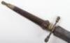 English Officers Plug Bayonet c.1660 - 5