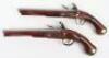 Good Brace of 20 Bore Flintlock Livery or Militia Pistols c.1725 by H. Delany - 10